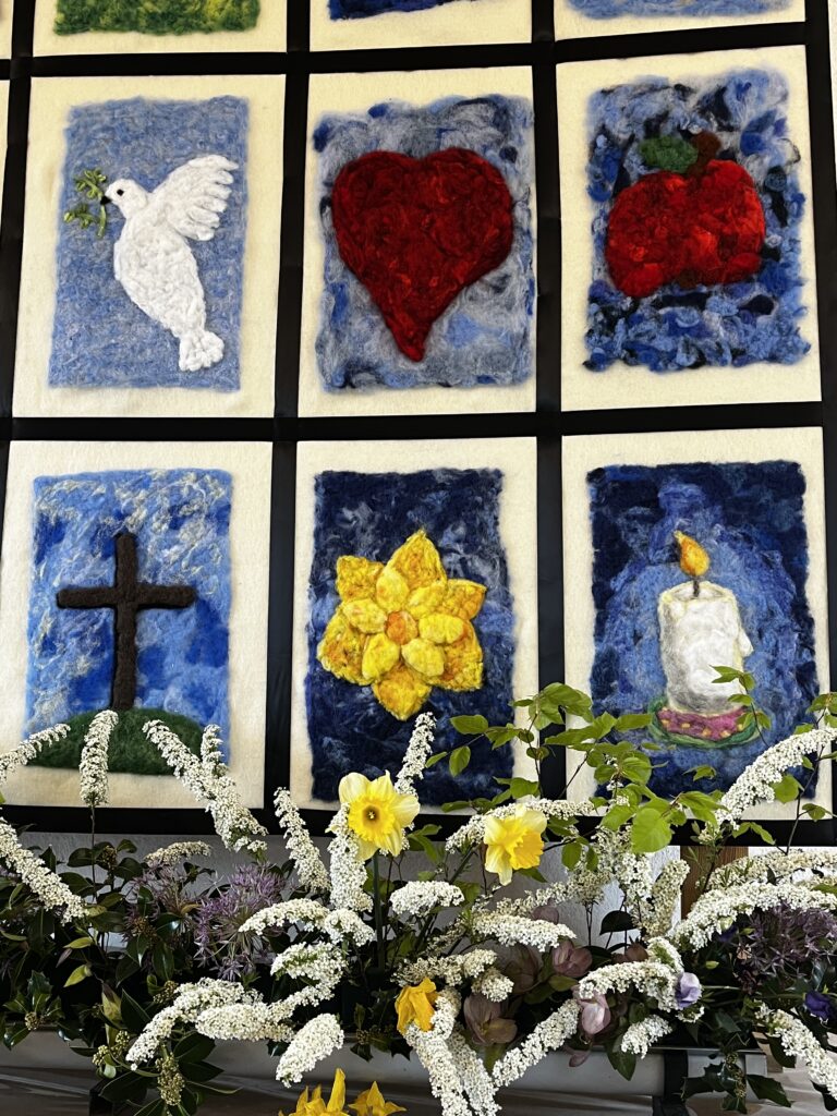 Altertavle - nærfoto